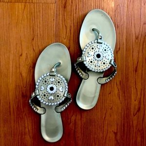Jack Rogers Georgica jelly sandals, size 8